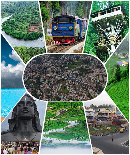 In and Around Coimbatore collage